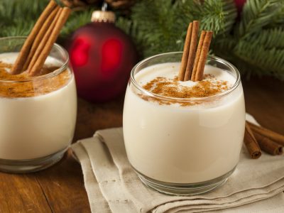 Homemade Festive Cinnamon Eggnog for the Holidays